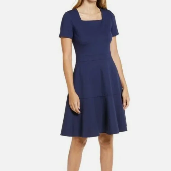 RACHEL PARCELL NAVY PEACOAT - Picture 1 of 1